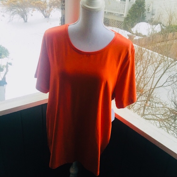 Christopher & Banks Tops - Christopher & Banks size 1X orange